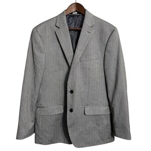 Lauren Ralph Lauren blazer 42R herringbone classic traditional stretch office